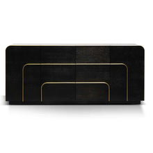 Load image into Gallery viewer, Textured Espresso Black Buffet Unit