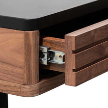 Load image into Gallery viewer, Walnut Wooden Console Table
