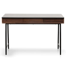 Load image into Gallery viewer, Walnut Wooden Console Table