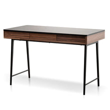 Load image into Gallery viewer, Walnut Wooden Console Table