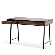 Load image into Gallery viewer, Walnut Wooden Console Table