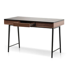 Load image into Gallery viewer, Walnut Wooden Console Table