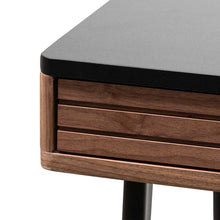 Load image into Gallery viewer, Walnut Wooden Console Table