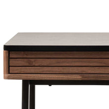 Load image into Gallery viewer, Walnut Wooden Console Table