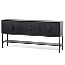 Load image into Gallery viewer, Black Console Table