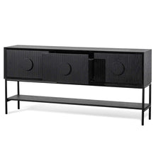 Load image into Gallery viewer, Black Console Table