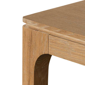 Natural Oak Console Table