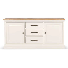 Load image into Gallery viewer, White Sideboard Unit with Natural Top