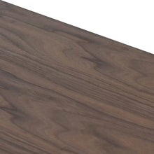 Load image into Gallery viewer, Walnut Sideboard Unit with Black Doors