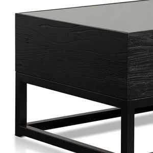 Full Black Elm Coffee Table