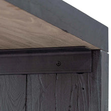 Load image into Gallery viewer, Black Reclaimed Timber Console Table