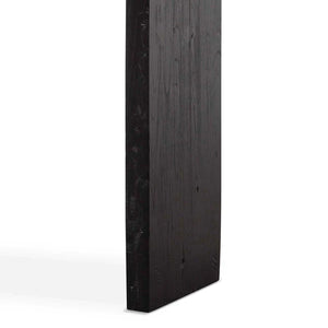 Black Reclaimed Timber Console Table