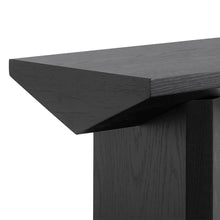 Load image into Gallery viewer, Black Oak Console Table