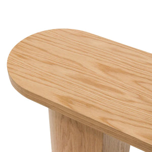 Natural Oak Console Table