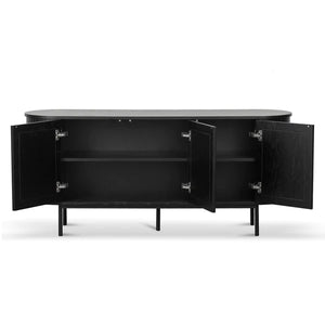 Full Black Oak Sideboard