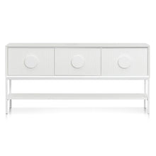 Load image into Gallery viewer, White Console Table