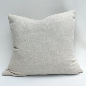 Arendal est. 2020 - Toffee Velvet & French Linen Cushion