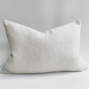 Arendal est. 2020 - Natural Herringbone French Linen Cushion