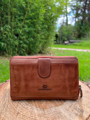 Kompanero Bree Cognac Wallet