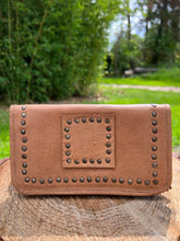 Load image into Gallery viewer, Leather Stud Mina Wallet