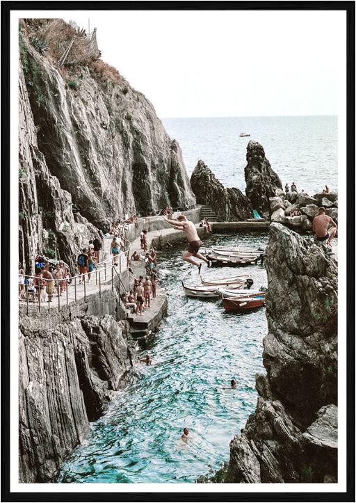 Italian Sea Baths Print