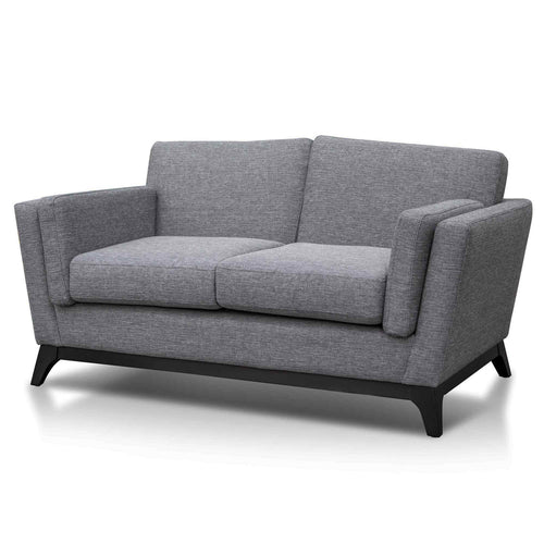 Graphite Grey Two-Seater Sofa