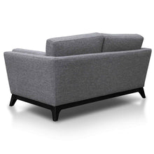 Load image into Gallery viewer, Graphite Grey Two-Seater Sofa