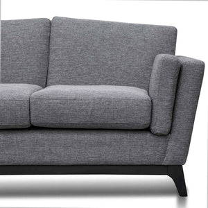 Graphite Grey Two-Seater Sofa