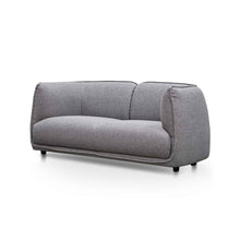 Load image into Gallery viewer, Graphite Grey Two-Seater Fabric Sofa