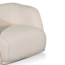 Load image into Gallery viewer, Ivory Fabric Armchair