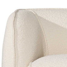 Load image into Gallery viewer, Ivory Fabric Armchair