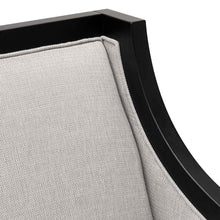 Load image into Gallery viewer, Light Textured Grey Fabric Armchair