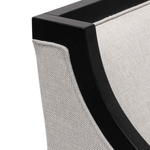 Load image into Gallery viewer, Light Textured Grey Fabric Armchair