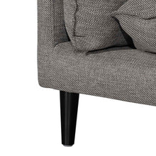 Load image into Gallery viewer, Graphite Grey Four-Seater Right Chaise Fabric Seat