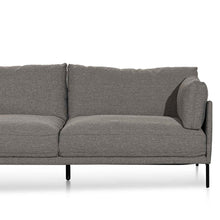 Load image into Gallery viewer, Graphite Grey Four-Seater Left Chaise Fabric Sofa