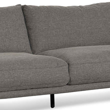 Load image into Gallery viewer, Graphite Grey Four-Seater Left Chaise Fabric Sofa