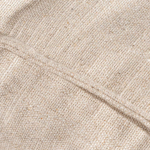Linen Sand Fabric Corner Sofa