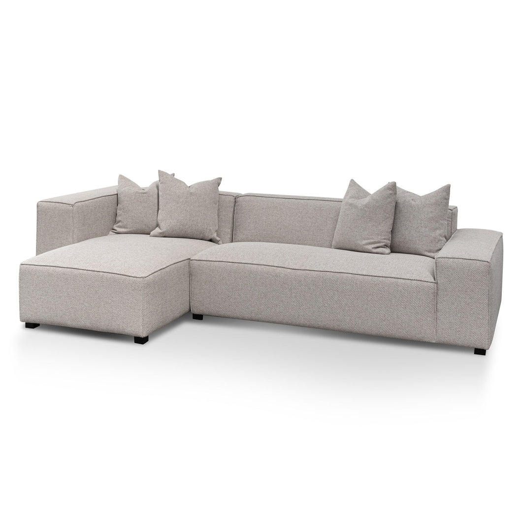 Sterling Sand Three-Seater Left Chaise Sofa