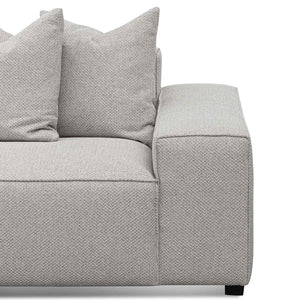 Sterling Sand Three-Seater Left Chaise Sofa