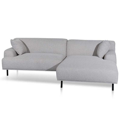 Sterling Silver Right Chaise Sofa