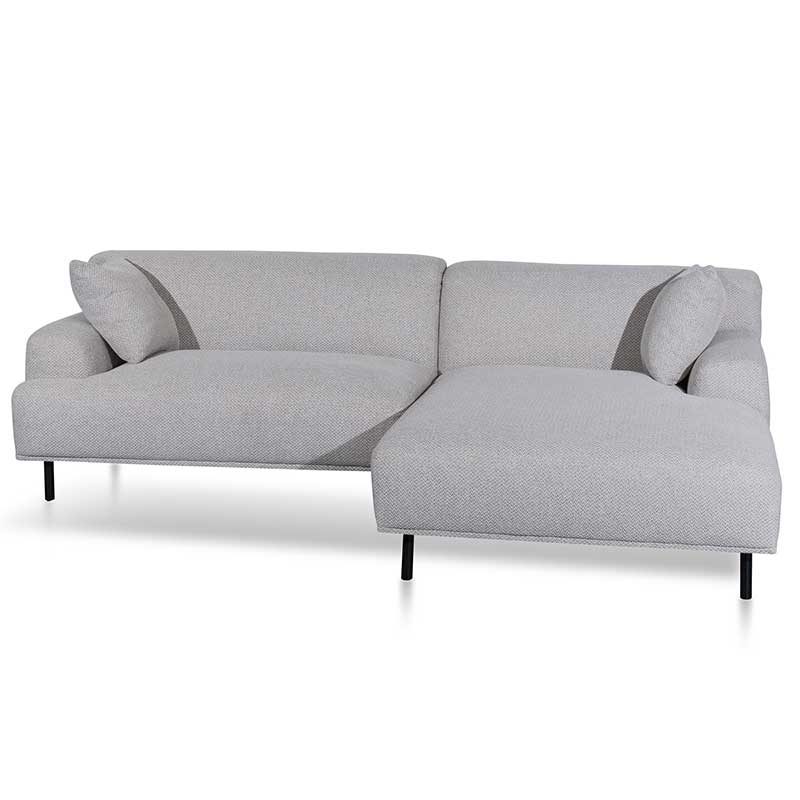 Sterling Silver Right Chaise Sofa