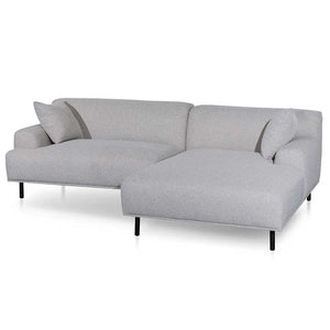 Sterling Silver Right Chaise Sofa