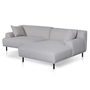 Sterling Silver Right Chaise Sofa