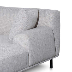 Sterling Silver Right Chaise Sofa