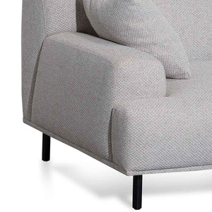 Sterling Silver Right Chaise Sofa