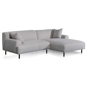 Sterling Silver Right Chaise Sofa