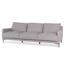 Load image into Gallery viewer, Oyster Beige Four-Seater Fabric Sofa