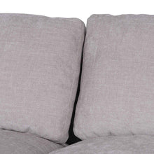 Load image into Gallery viewer, Oyster Beige Four-Seater Fabric Sofa