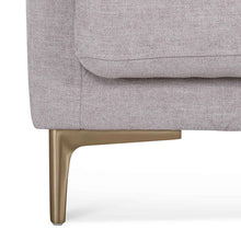 Load image into Gallery viewer, Oyster Beige Four-Seater Fabric Sofa