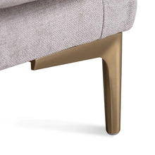Load image into Gallery viewer, Oyster Beige Four-Seater Fabric Sofa